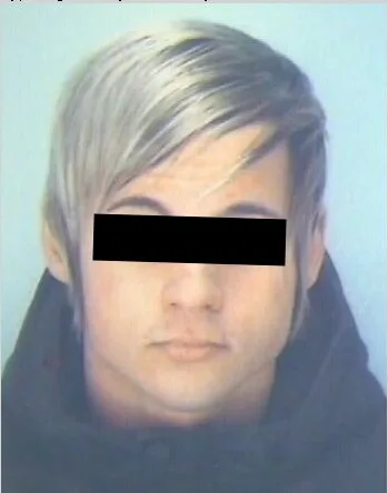 Jeden ze zadržených mladíků, foto: Policie ČR