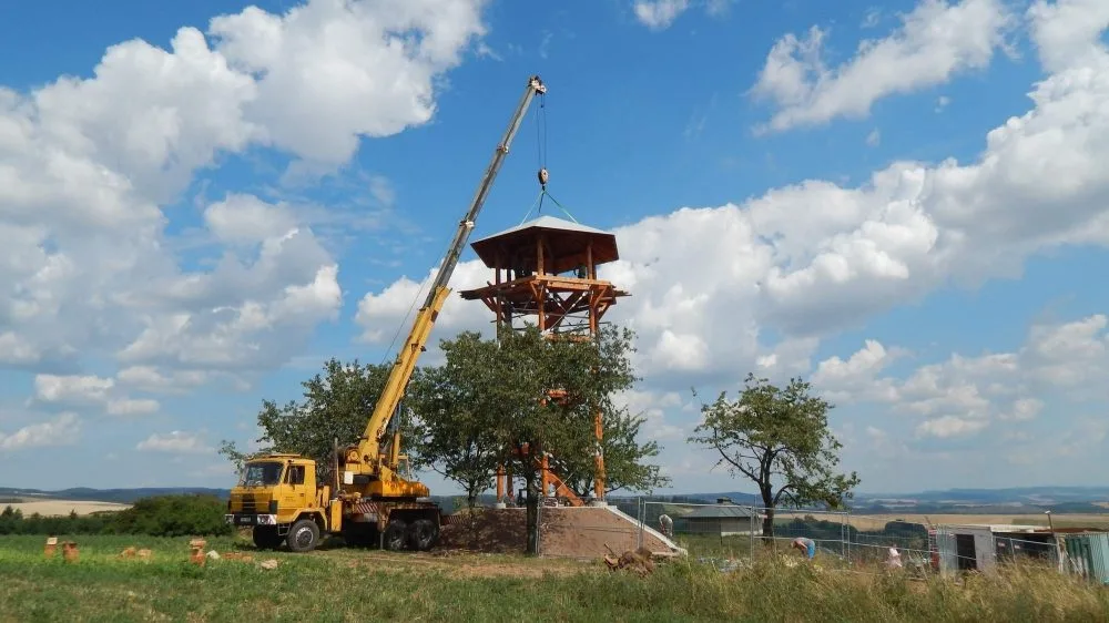 Nová rozhledna u Žernovníku, foto: Obec Žernovník