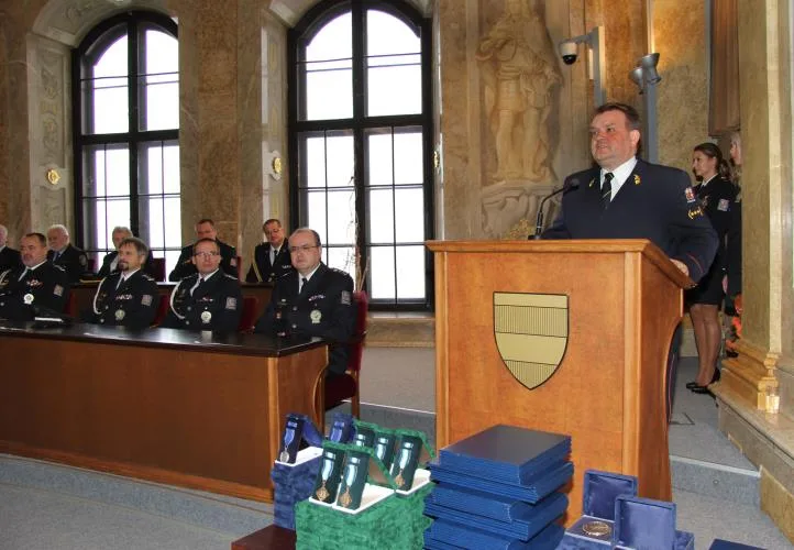 Ředitel jihomoravské policie oceňoval