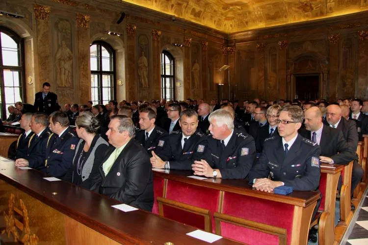 Ředitel jihomoravské policie oceňoval