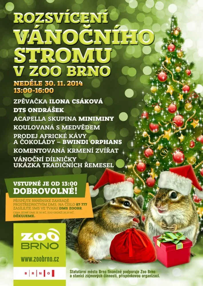 Zoo vanocni stromek