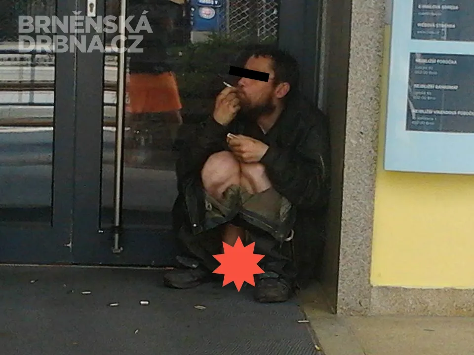 Muž na fotografii studem netrpí, foto - Brněnská Drbna