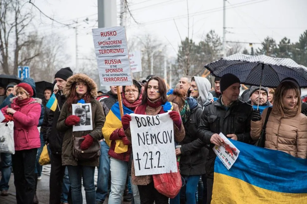 Demonstrace. Foto: Vít Mádr