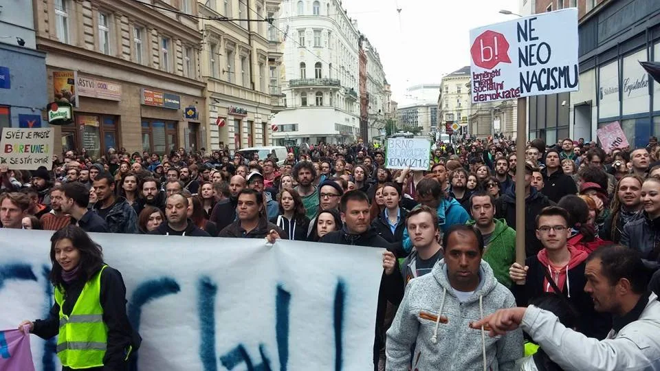 Demonstrace na 1. Máje, autor: Ondřej Král