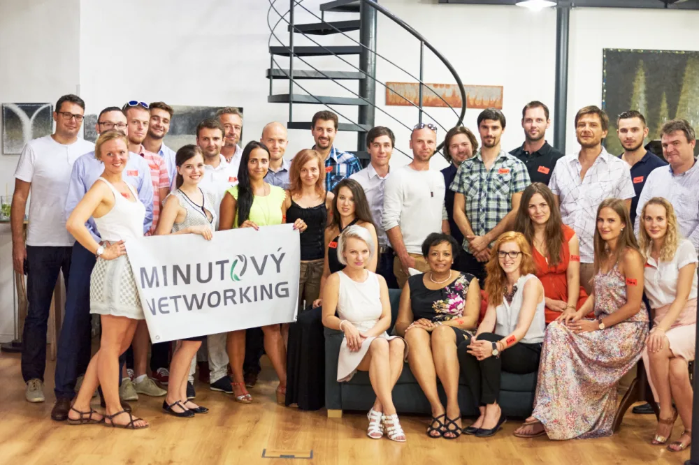 Foto z podnikatelské akce Minutový networking
