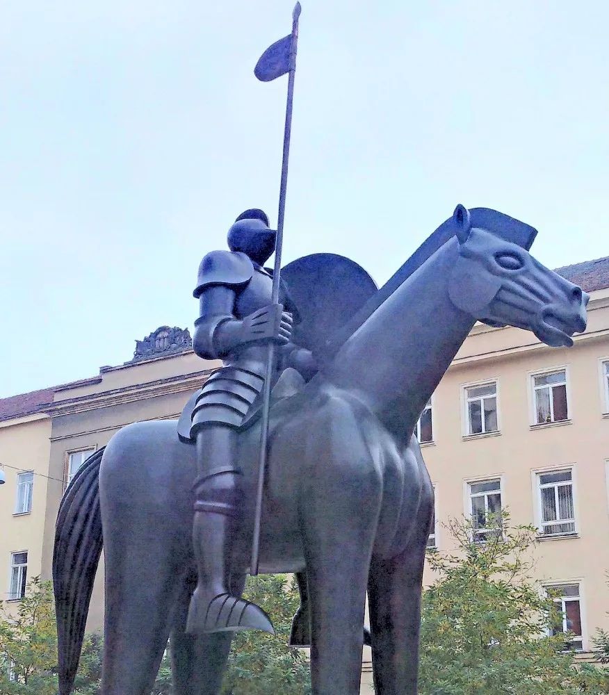 Socha Jošta Lucemburského