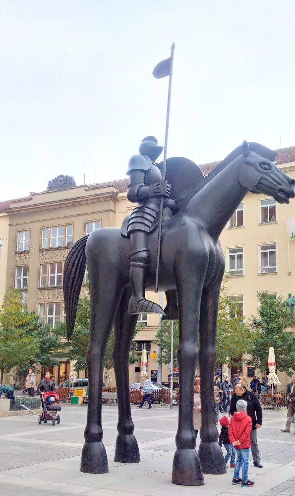Socha Jošta Lucemburského