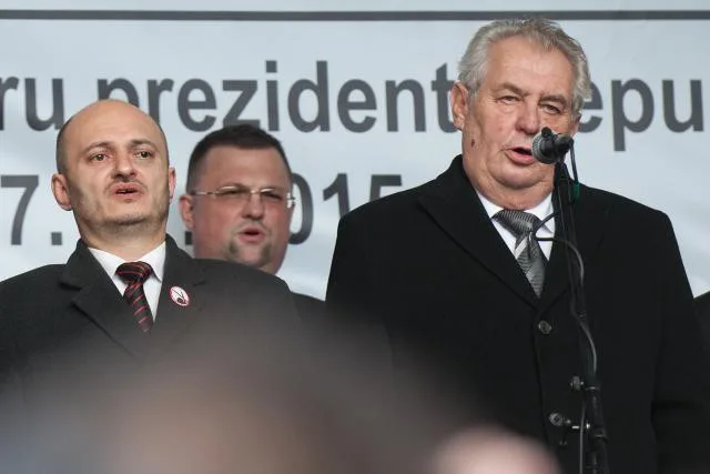 Prezident Zeman na Albertově