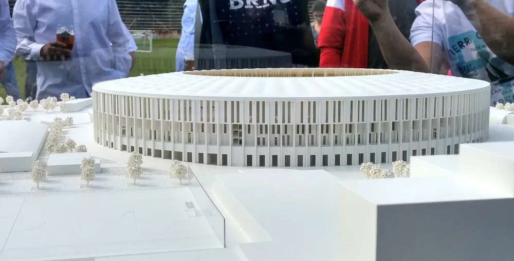 Nový stadión za Lužánkami
