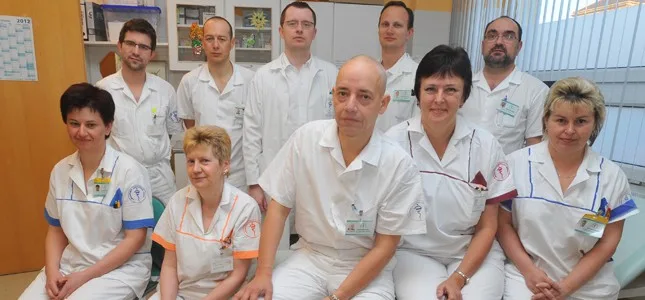 Zaměstnanci urologického oddělení Masarykova onkologického ústavu, zdroj: MOÚ