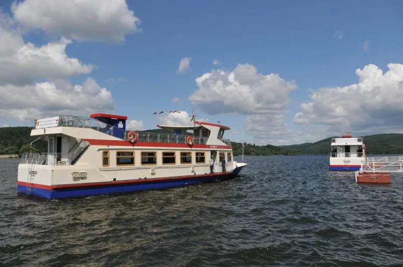 Lodě na brněnské přehradě, Zdroj: GotoBrno.cz
