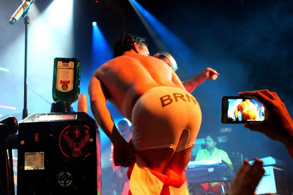Frontman Matěj Ruppert má Brno obzvlášť v oblibě. Autor: Kristýna Svobodová