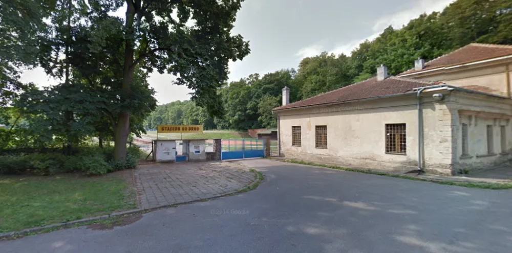 Sportovní areál za Anthroposem, Zdroj: Google Maps