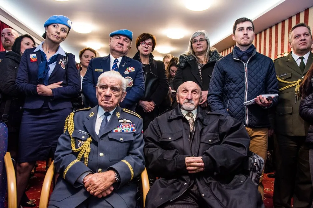Přítomní vojenští veteráni, autor: Tomáš Hrivňák