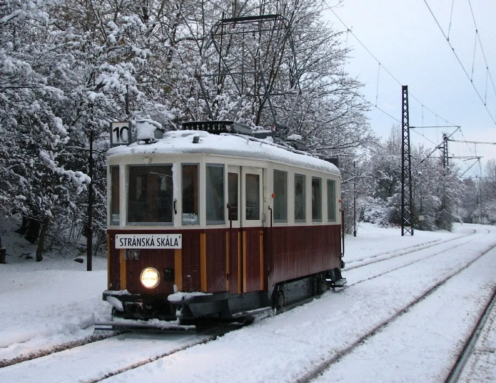 Mikulášská tramvaj, Zdroj: DPMB