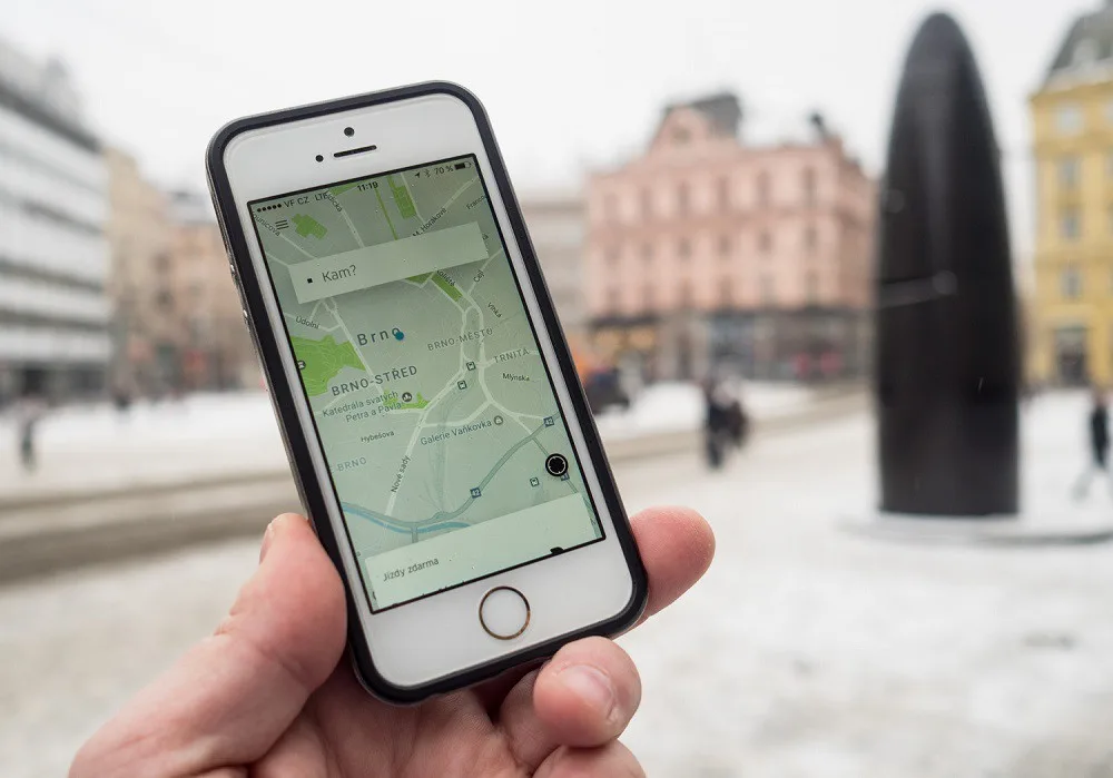 Aplikace Uber