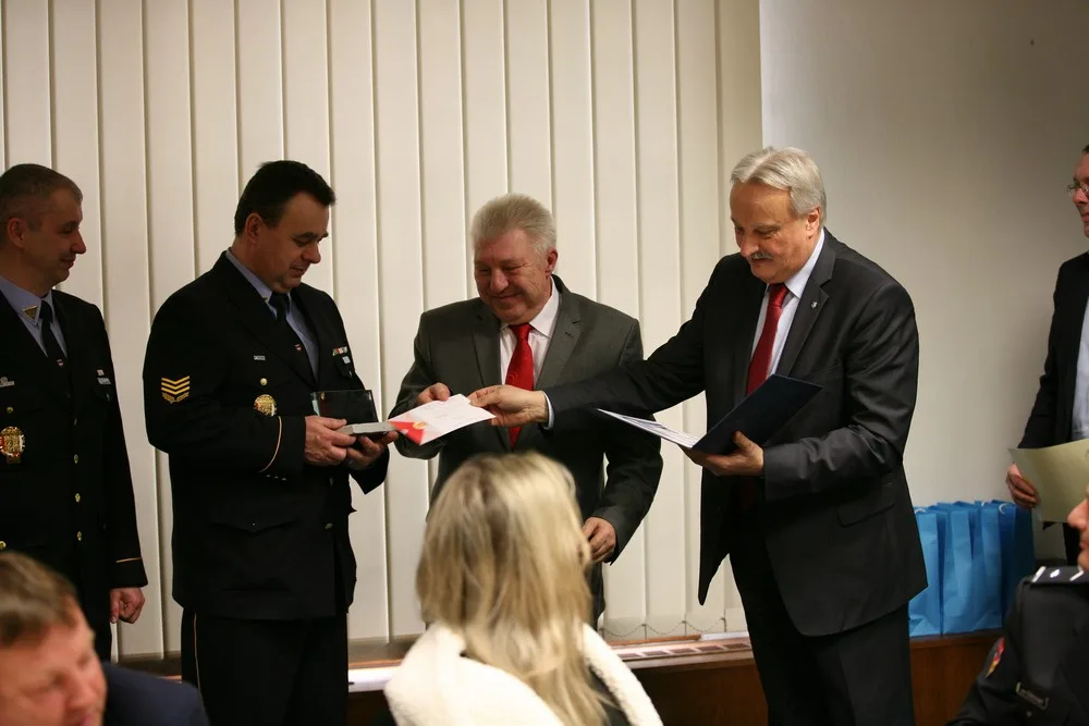 Předání ceny, zdroj: MP Brno