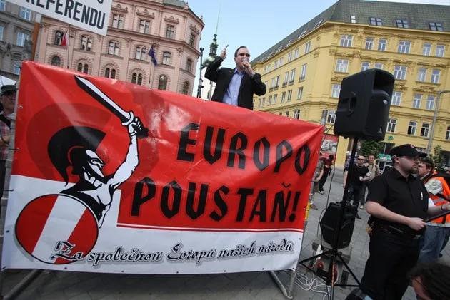 Pochod Povstaň, Evropo, zdroj: romea.cz