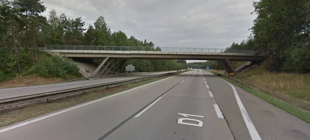 Most u Devíti křížů, zdroj: Google Maps