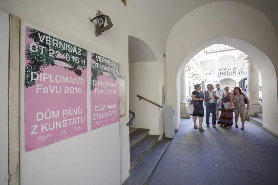 Plakát vernisáže FaVu, ilustrační foto, zdroj: FaVu