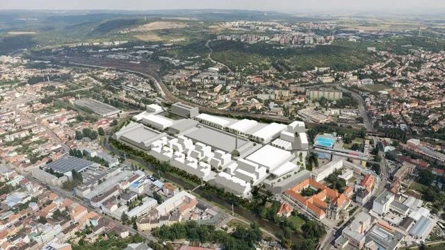 Vizualizace projektu nové Zbrojovky, zdroj: CPI