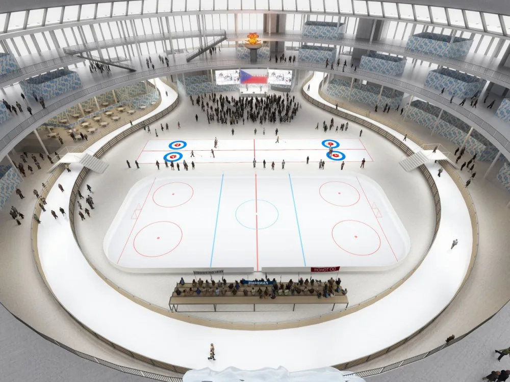 Vizualizace olympijského parku
