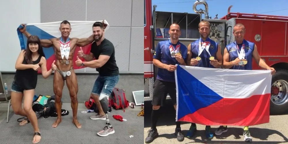 Jihomoravští hasiči v Los Angeles