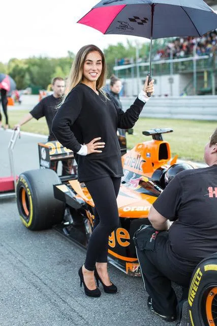 Finalistky České Miss na závodním okruhu