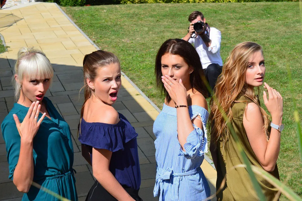 Finalistky České Miss, zleva Vendula Soukeníková, Petra Kaprhálová, Iva Uchytilová a Silvie Hirtová, autor: Jakub Wittka