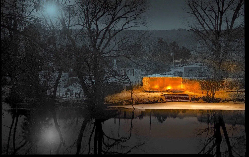 Říční sauna v Jundrově, zdroj: MMB