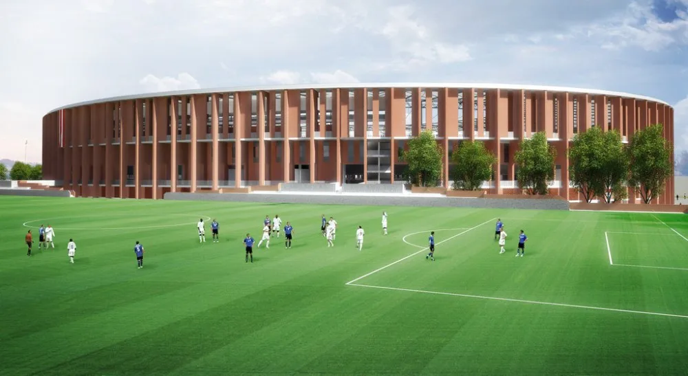Vizualizace stadionu Za Lužánkami