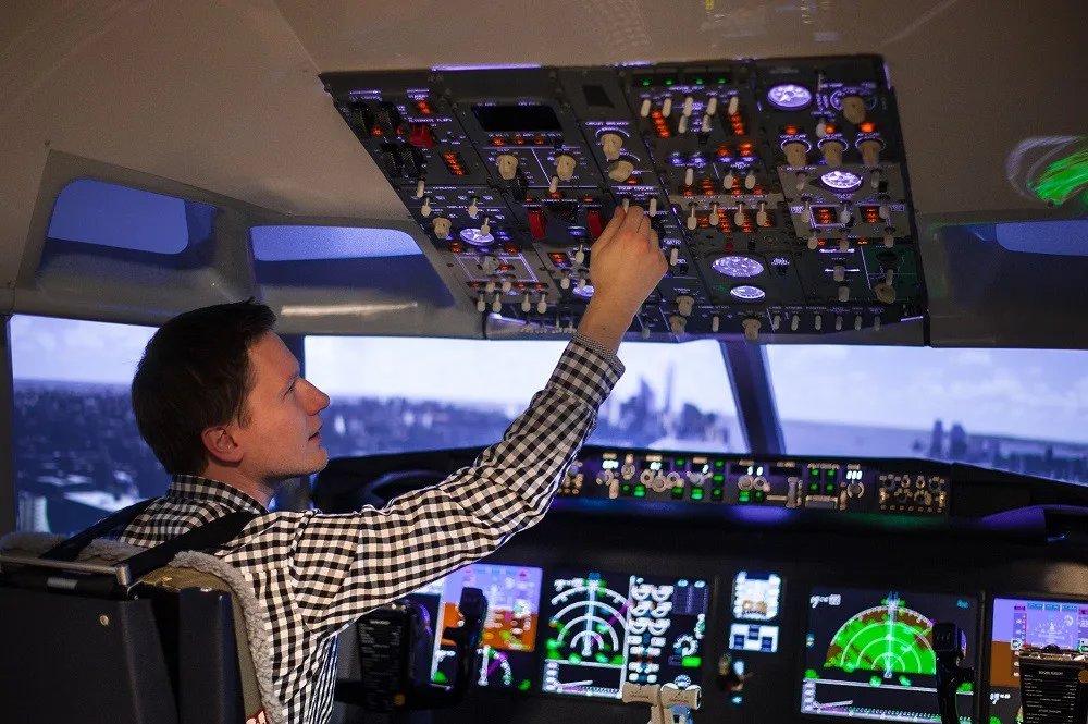 Kokpit Boeingu 737 MAX