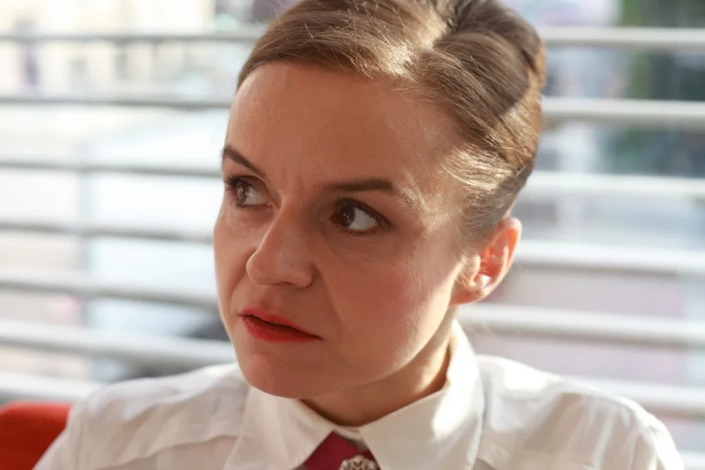 Z natáčení Prezidenta Blaníka