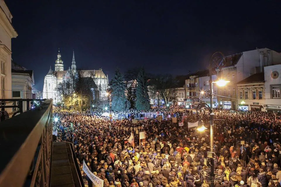 Demonstrace v Bratislavě