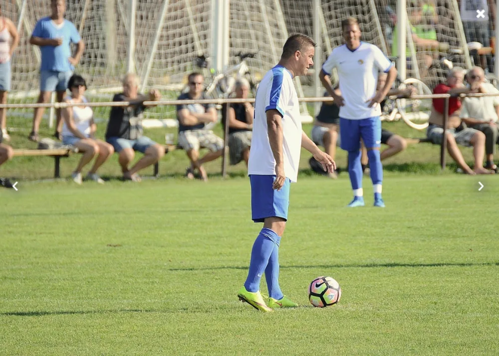 Petr Švancara v dresu Tišnova