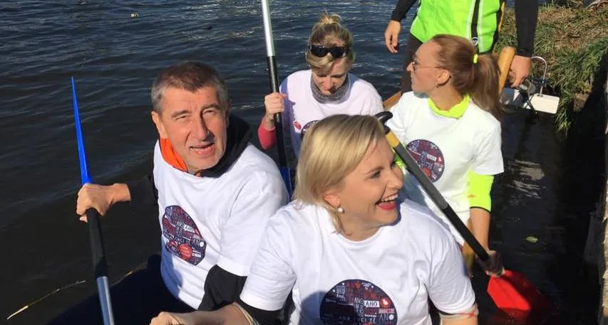 Andrej Babiš a Taťána Malá
