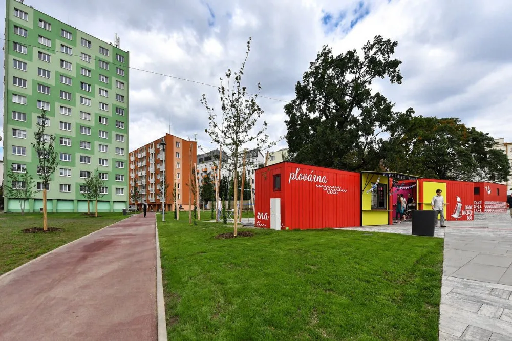 Nový park na Mendláku