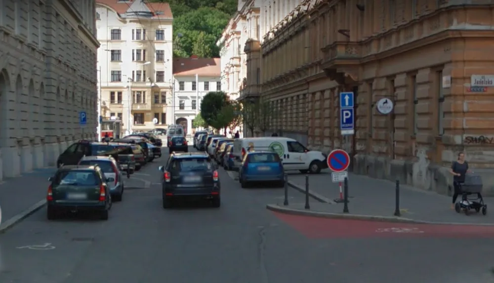 Marešova ulice, Google Maps