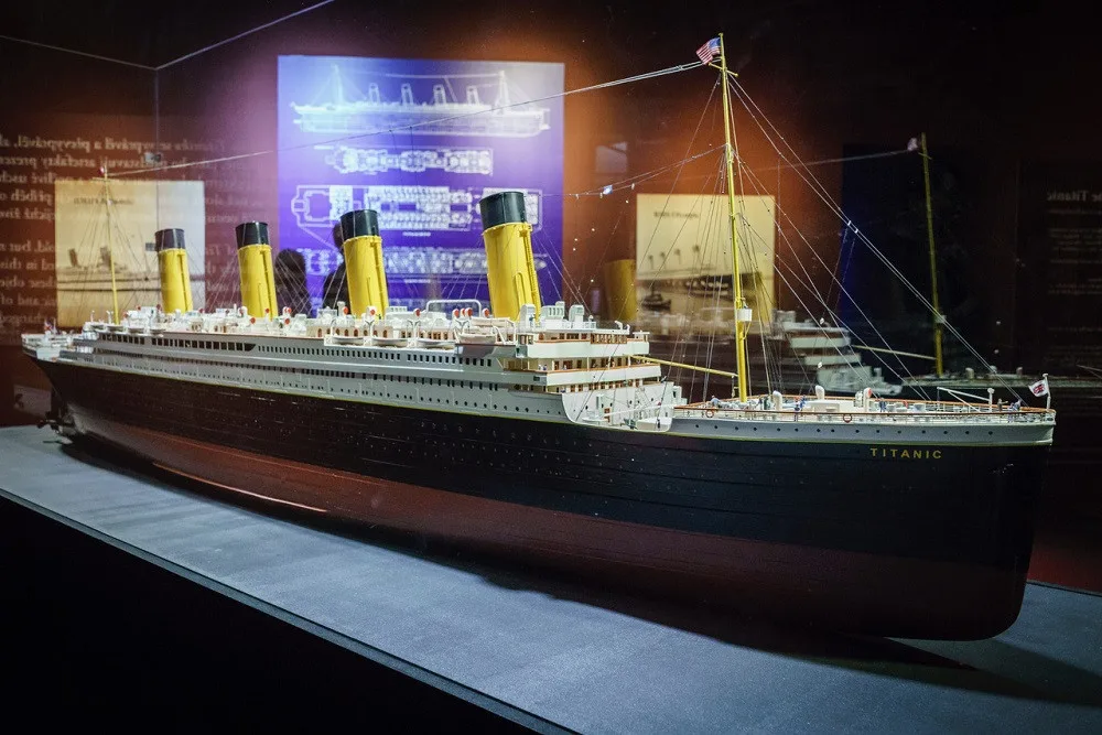 Titanic, výstava