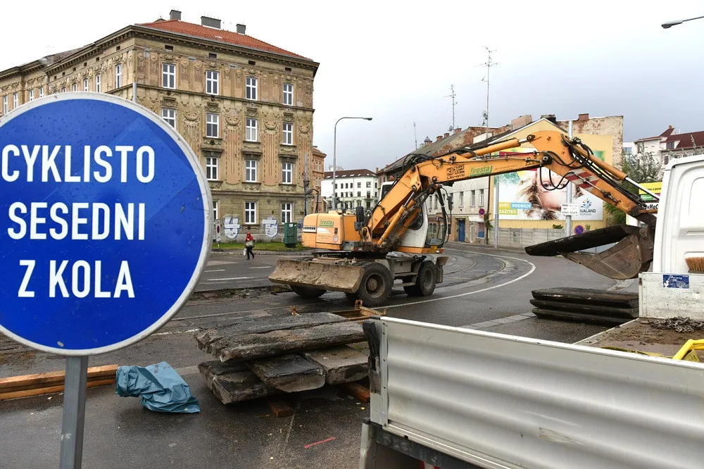 Práce na Zábrdovické