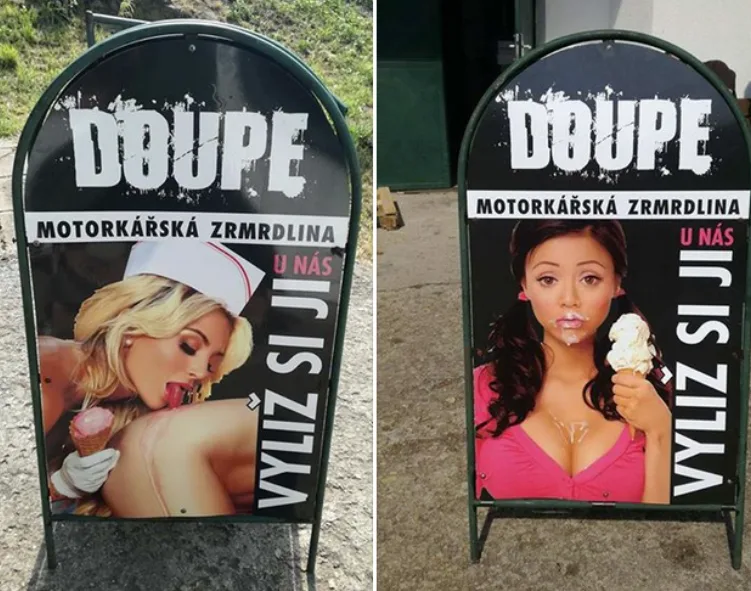 Jedna z nominovaných reklam na Sexistické prasátečko