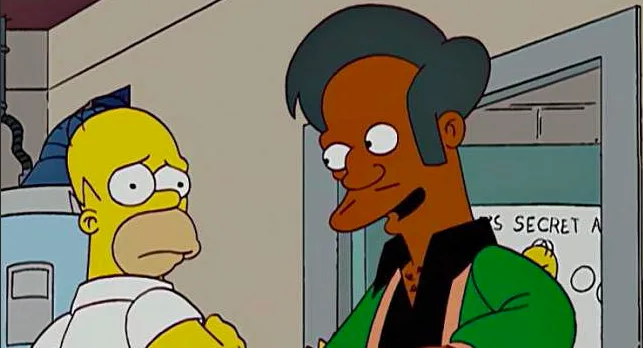 Apu Nahasapeemapetilon a Homer Simpson