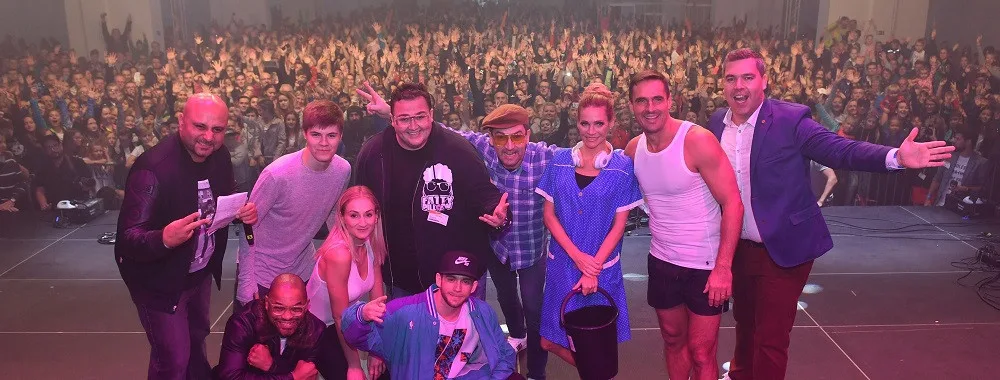 Společné foto na festivalu Life!