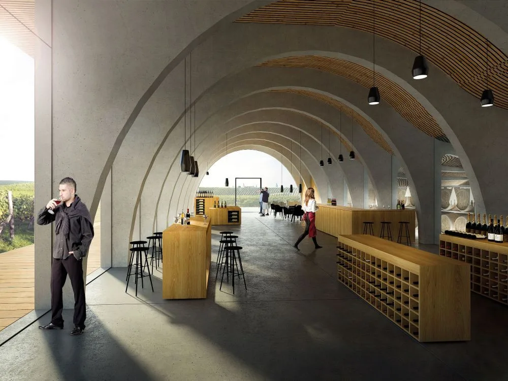 Nové centrum Vinařství Lahofer