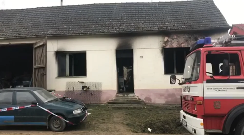 Dům v Oleksovicích, ve kterém zemřely tři děti