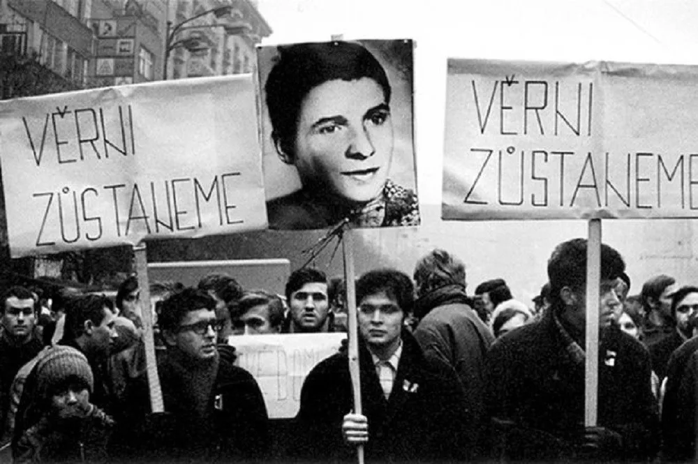 Pieta za Jana Palacha, ilustrační foto