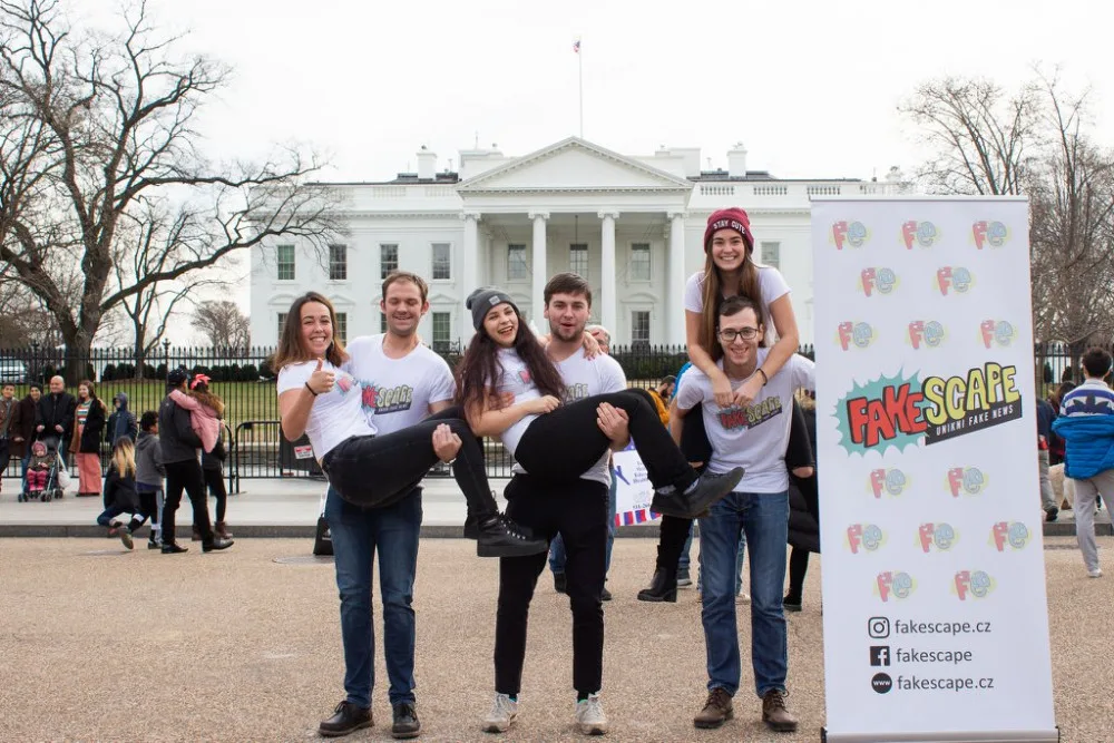 Tým Fakescape ve Washingtonu