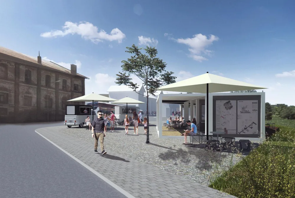 Autobusová zastávka se na dolním nádraží posunula blíže cestujícím. Vznikne zde i parkoviště a odpočinková zóna