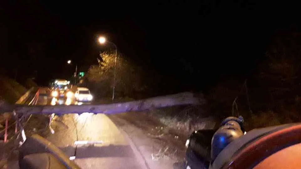 FOTO : Na jižní Moravě jsou tisíce domácností bez elektřiny, silný vítr odnášel i střechy