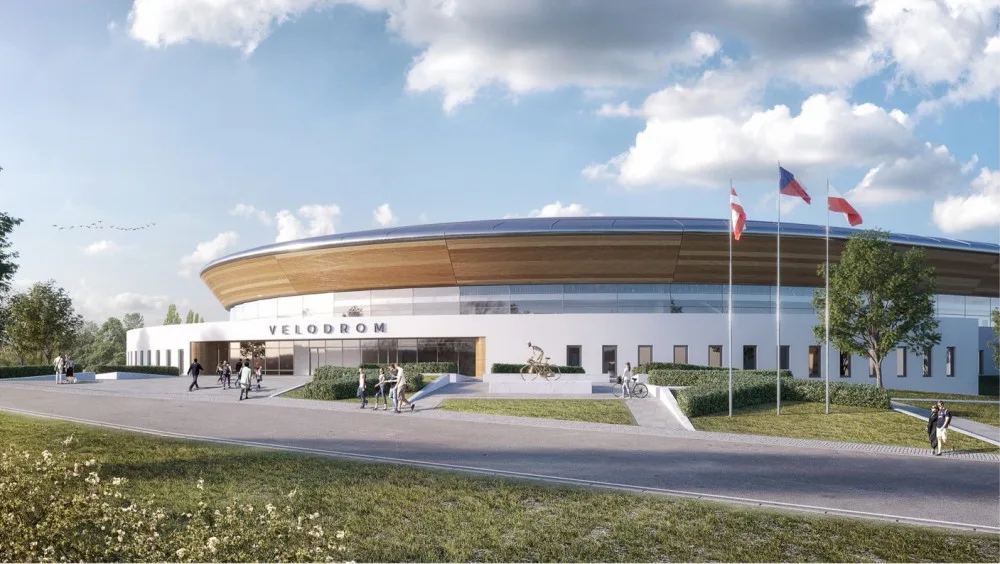 Vizualizace nového velodromu